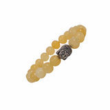 Yellow Calcite Bracelet 8MM- Diabetes Control