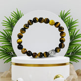 Natural Tigereye Bracelet – 8MM Enhances the Psychic Abilities