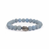 Angelite Bracelet – 8MM Enhance Communication Skills