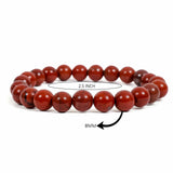 Red Jasper Bracelet – 8MM Strong Bones