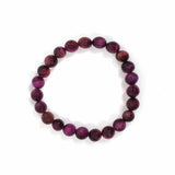Pink Tigereye Bracelet 8MM- Resolve Misunderstanding