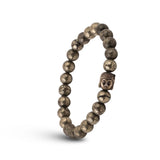 Dhan Yog Bracelet Pyrite Beads – 8MM Attract Money