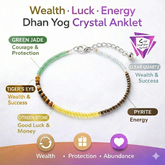 Dhan Yog Premium Diamond Cut Anklet for Women – Attract Wealth & Opportunities