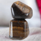 Tiger Eye Tumbles ( Set of 2) Enhances the Psychic Abilities (For Child)