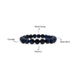 Blue Tiger Eye Bracelet – 8MM Help in Mood Swing