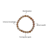 Citrine Bracelet - 8MM Manifestation