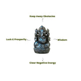 Labradorite Ganpati Murti – Keep Away Obstacles