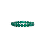 Green Jade Bracelet - 8MM Builds Friendship