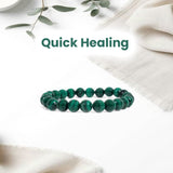 Malachite Bracelet - 8MM Quick Healing