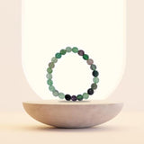 Multi Fluorite Bracelet – 8MM Purifies Body Cells