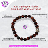 Red Tigereye Bracelet – 8MM Boost your Motivation