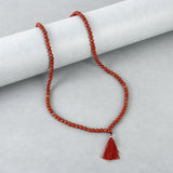 Red Jasper Mala 8MM- Strong Bones