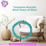 Turquoise Bracelet - 8MM Peace Of Mind