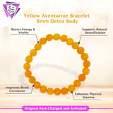 Yellow Aventurine Bracelet – 8MM Creativity