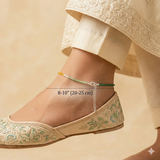 Dhan Yog Premium Diamond Cut Anklet for Women – Attract Wealth & Opportunities