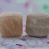 Peach Moonstone Tumble (Set of 2) Support during difficult times (For Child)