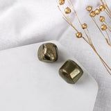 Pyrite Tumbles ( Set of 2 ) – Money Magnet