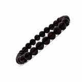 Black Tourmaline Bracelet – 8MM Stop Electro Magnetic Forces (EMF)