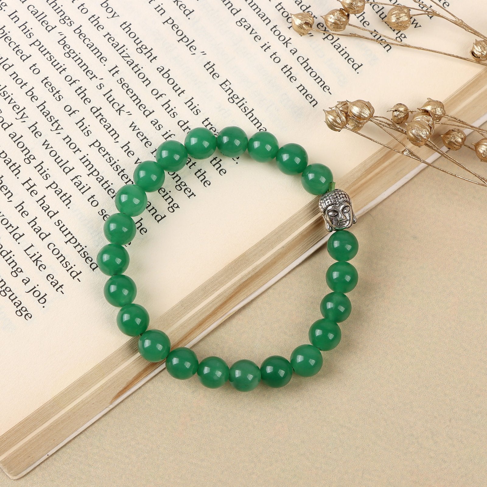 Green Aventurine Bracelet – 8MM Heal Heart