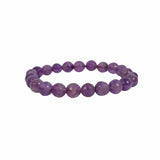 Amethyst Diamond Cut Bracelet – 8MM Tranquility and Peace