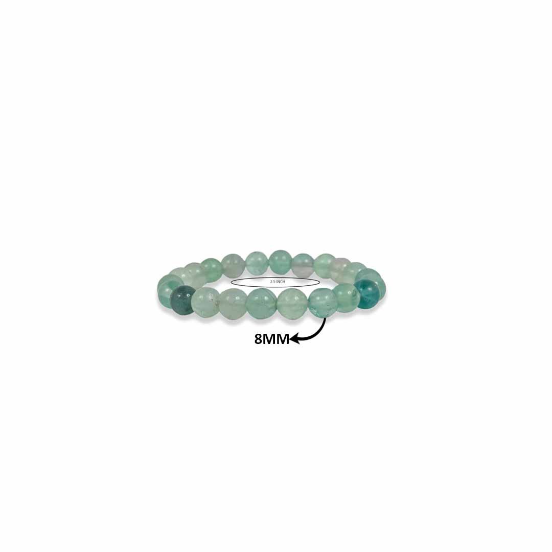 Green Fluorite Bracelet – 8MM Arthritis