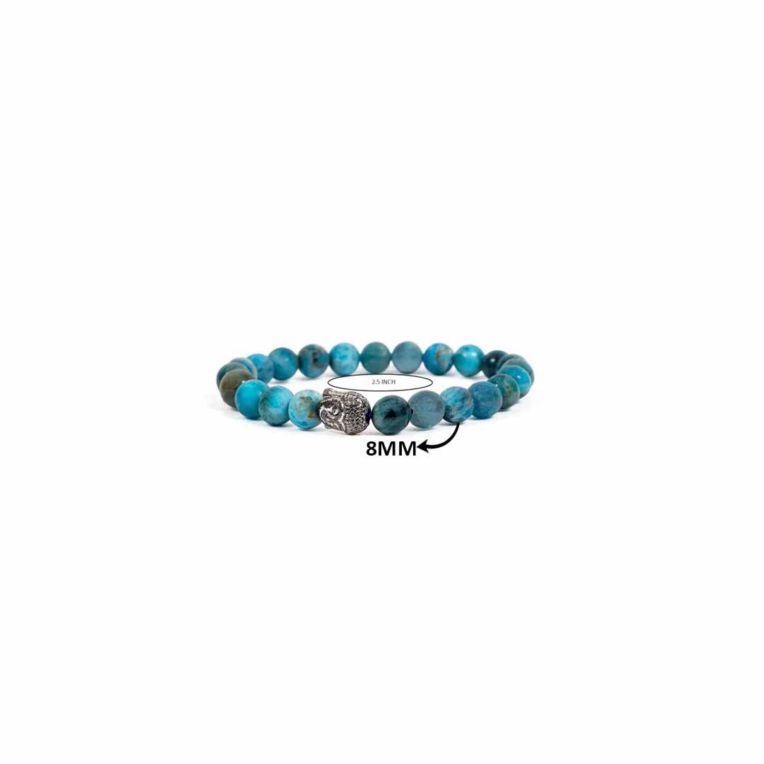 Apatite Bracelet – 8MM Awaken Creativity