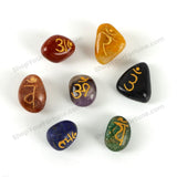 Multi-Stone Tumbles Set of 2 – Colorful Decorative & Lifestyle Stones