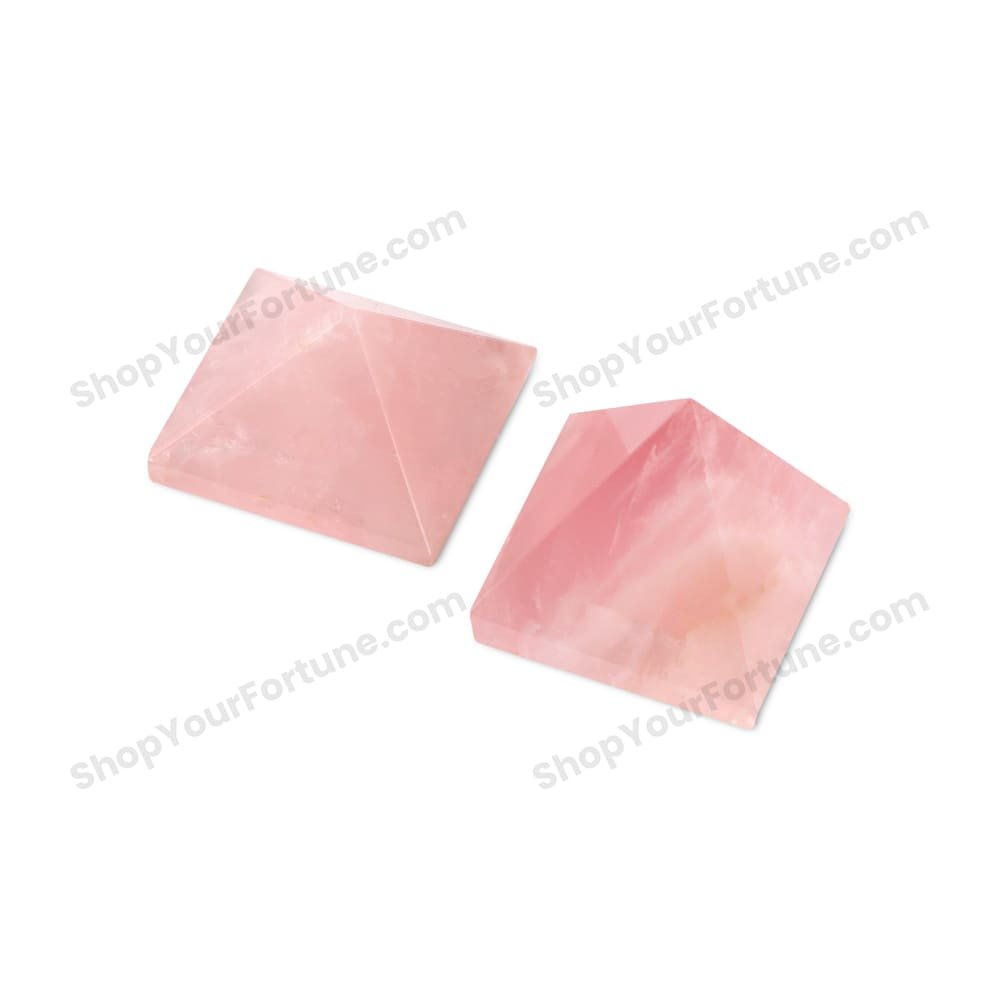 Rose Quartz Pyramids | Release Relationship Issue – (Set of 2)