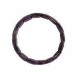Amethyst Flat Bead Bracelet – 8MM Tranquility and Peace