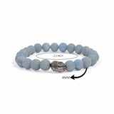 Angelite Bracelet – 8MM Enhance Communication Skills