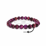 Pink Tigereye Bracelet 8MM- Resolve Misunderstanding