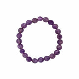 Amethyst Diamond Cut Bracelet – 8MM Tranquility and Peace