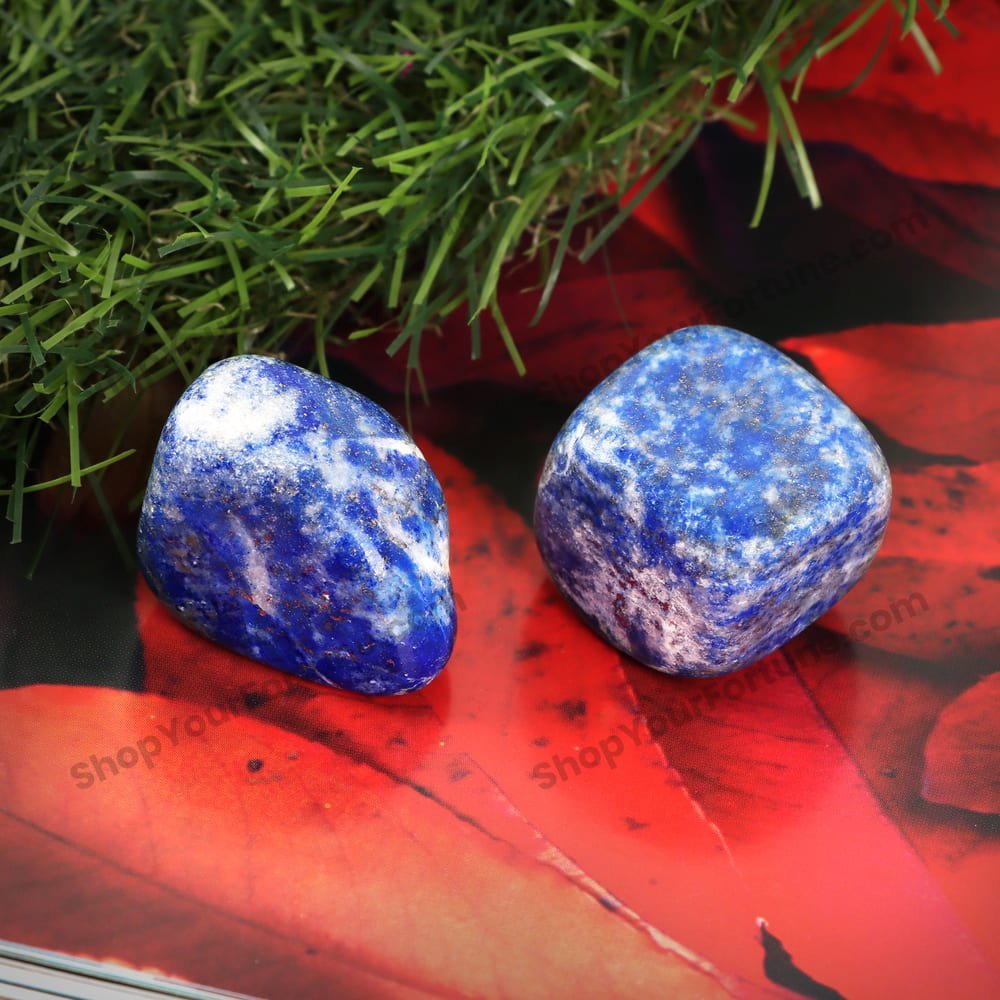 Lapis Lazuli Tumbles – Wisdom (Set of 2)