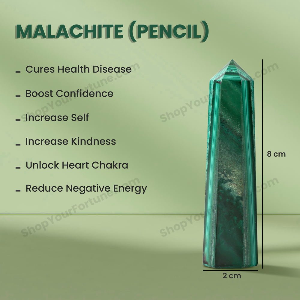 Malachite Pencil | Helps To Reduce Pain
