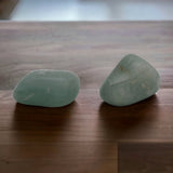 Green Aventurine Tumbles (Set of 2) Heal Heart (For Child)