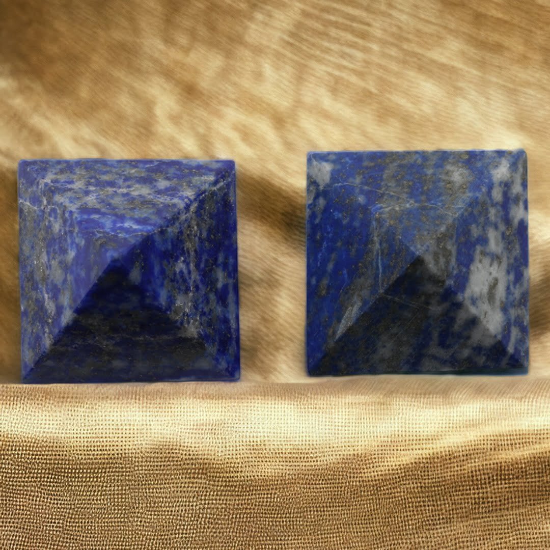 Lapiz Lazuli Pyramid | Wisdom ( Set of 2 )