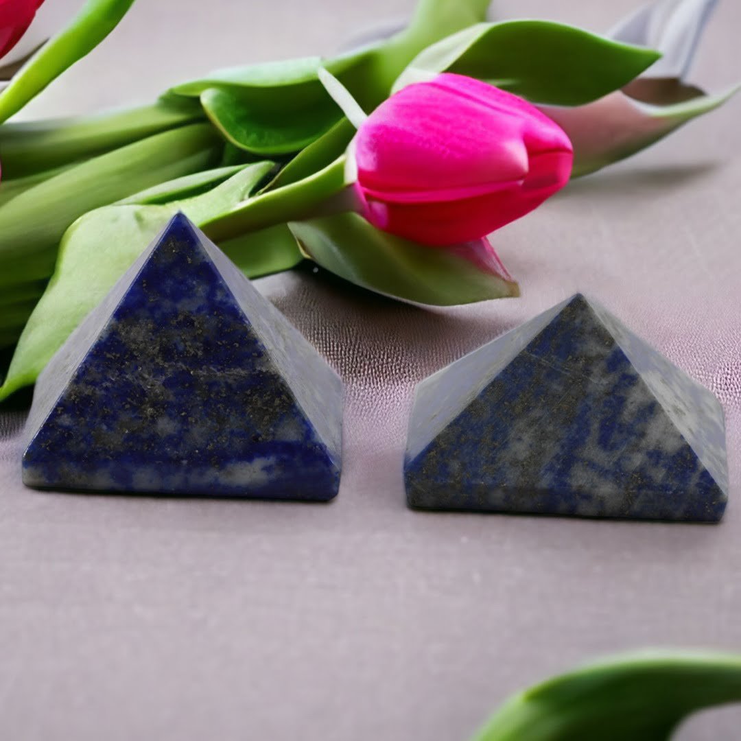 Lapiz Lazuli Pyramid | Wisdom ( Set of 2 )