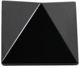 Black Obsidian Pyramid | Clear Negative Energy – 40mm