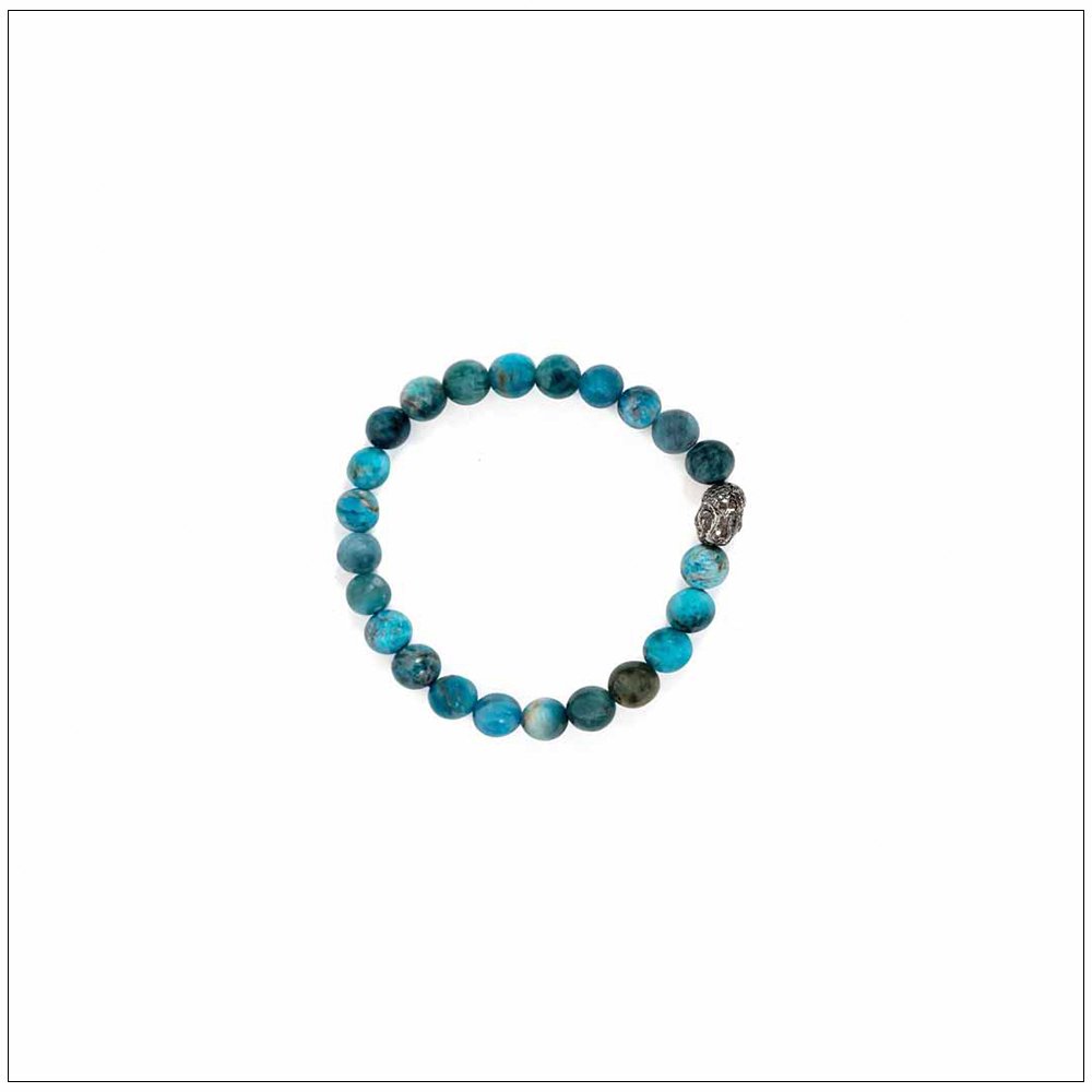 Apatite Bracelet – 8MM Awaken Creativity