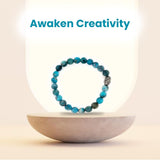 Apatite Bracelet – 8MM Awaken Creativity