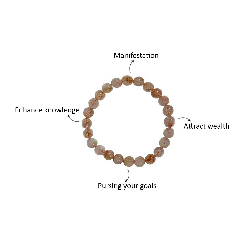 Citrine Bracelet - 8MM Manifestation