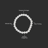 Clear Quartz Bracelet – 8MM Disappear Blockages