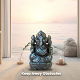 Labradorite Ganpati Murti – Keep Away Obstacles