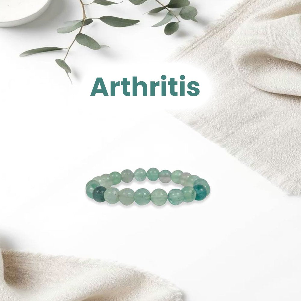 Green Fluorite Bracelet – 8MM Arthritis