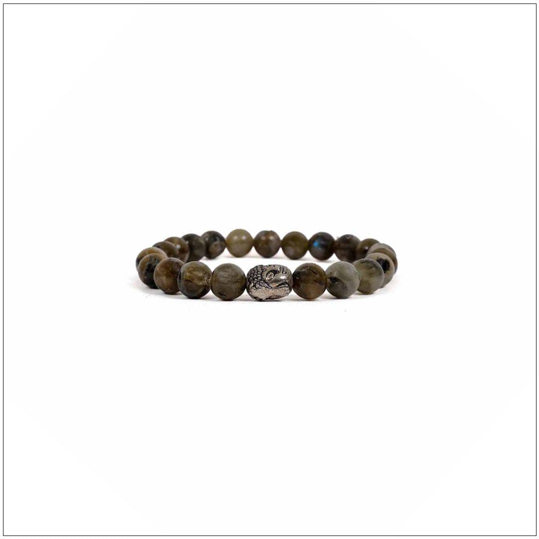 Labradorite Bracelet – 8MM Bronchitis