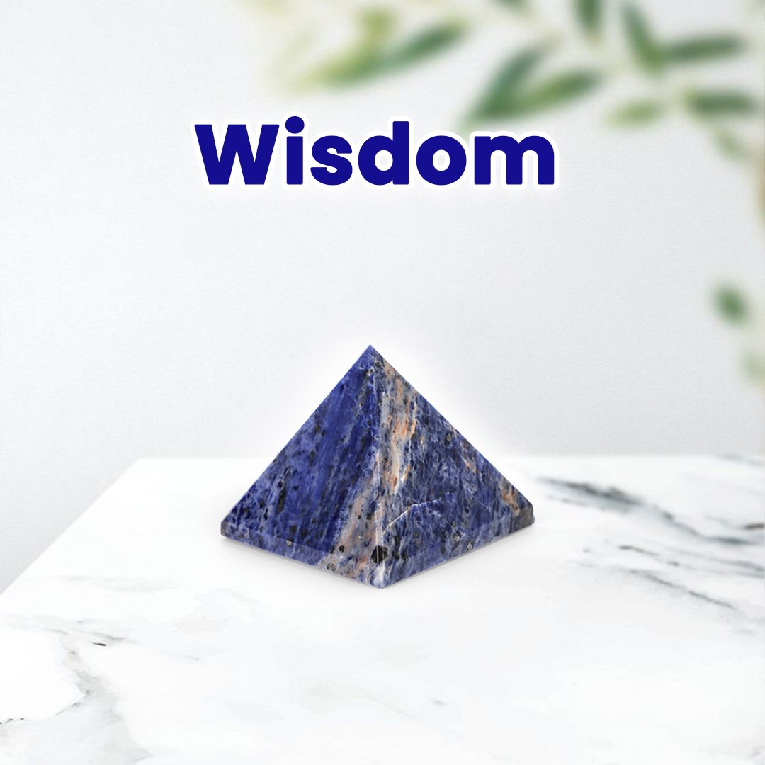 Lapis Lazuli Pyramid | Wisdom - 50MM