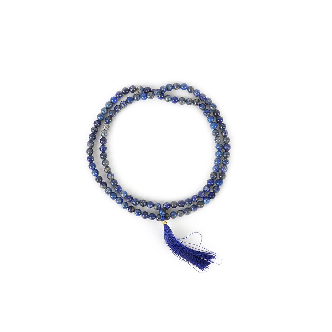 Lapis Lazuli Mala – 6MM Wisdom