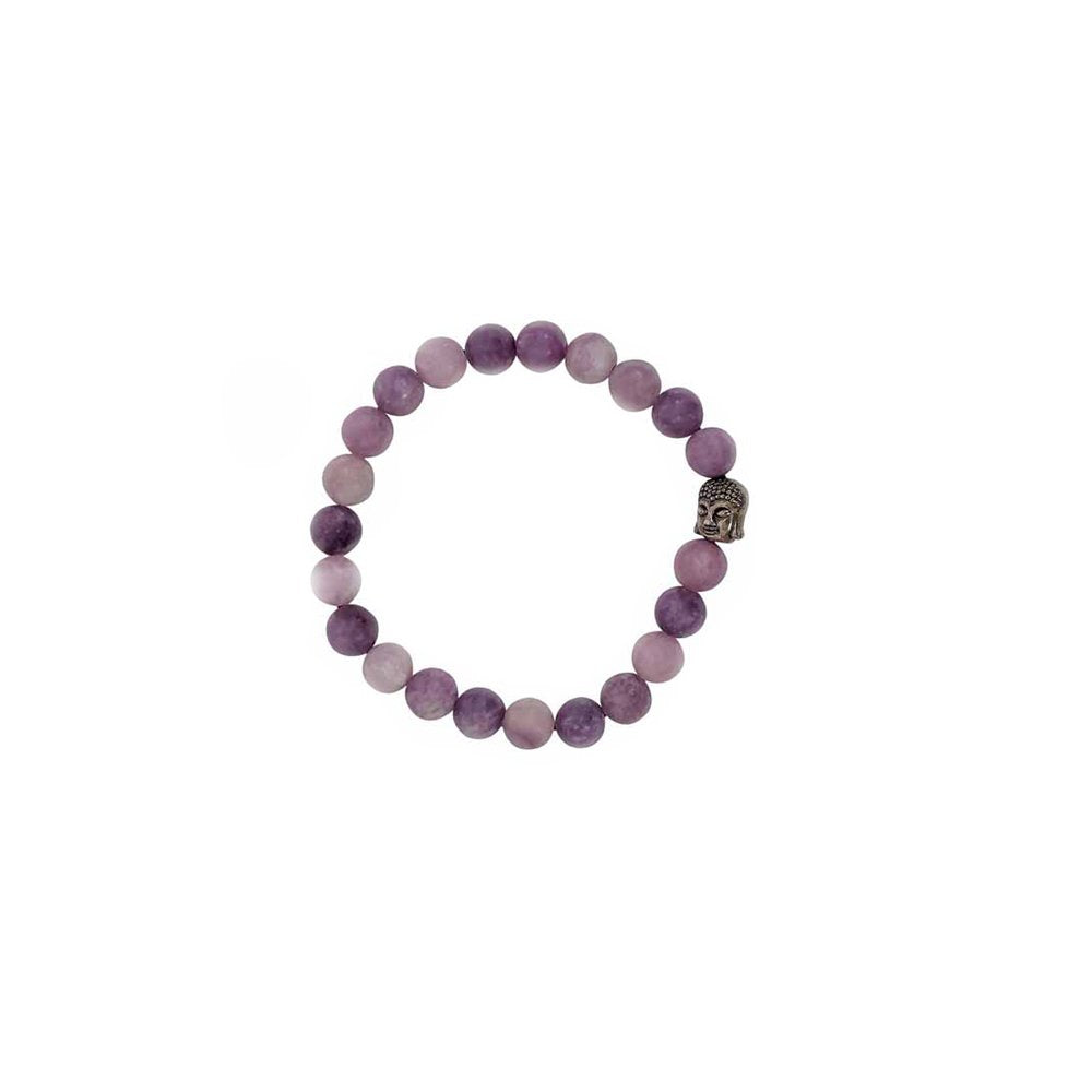Lepidolite Bracelet - 8MM Alzheimer