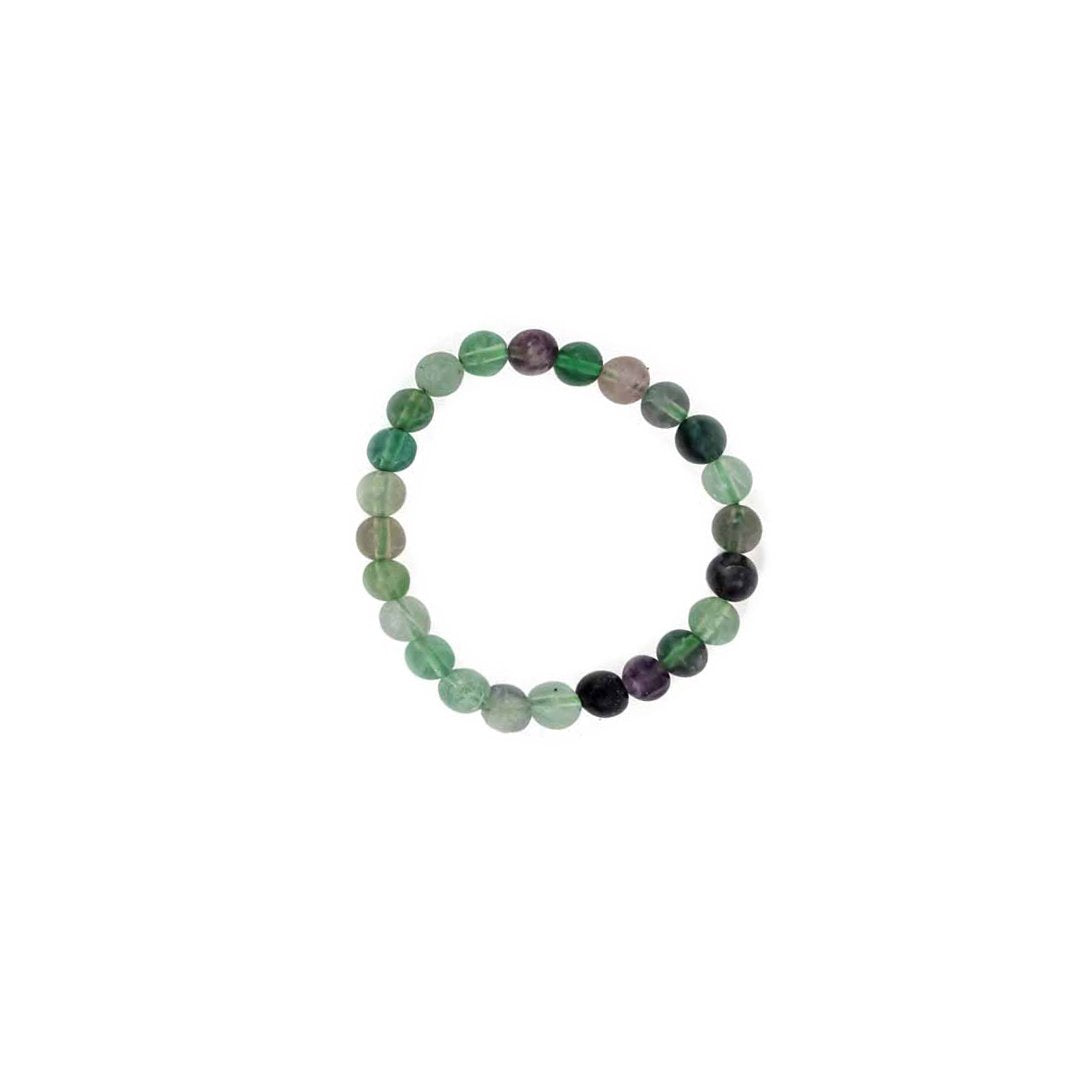 Multi Fluorite Bracelet – 8MM Purifies Body Cells