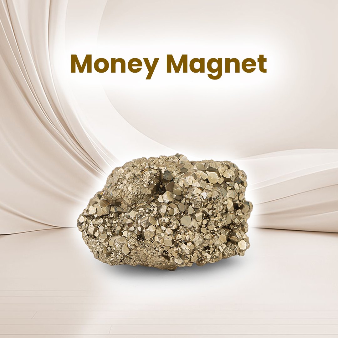 Pyrite Cluster- Money Magnet